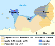 Carte de la région de Le-Roi détaillant les raids et incursions vikings en France.