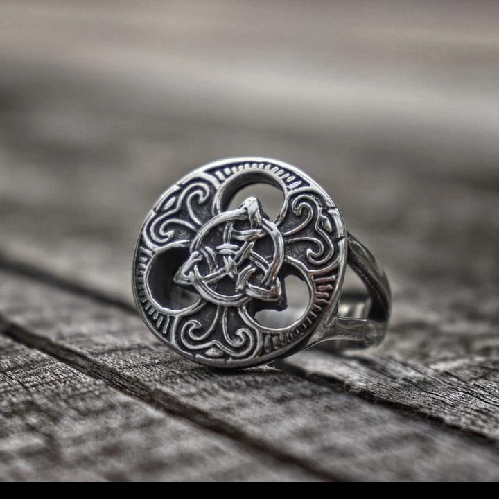 Bague viking - celtics - triquetra