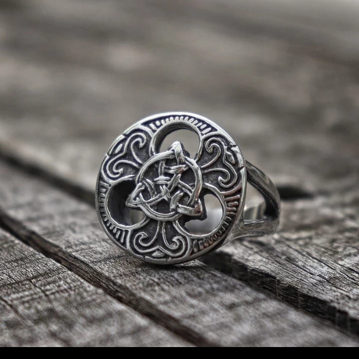 Bague viking - celtics - triquetra