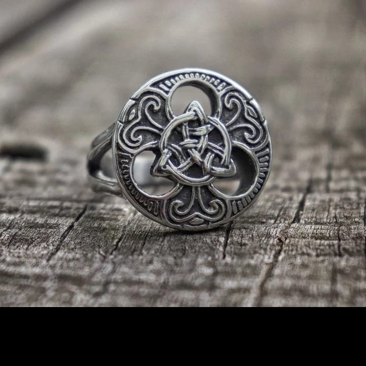 Bague viking - celtics - triquetra