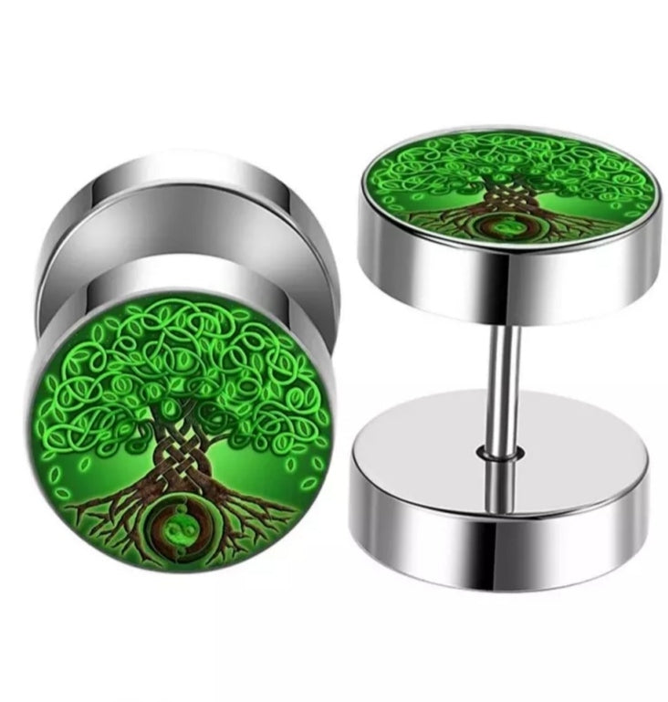 Boucles d’oreilles viking - yggdrasil