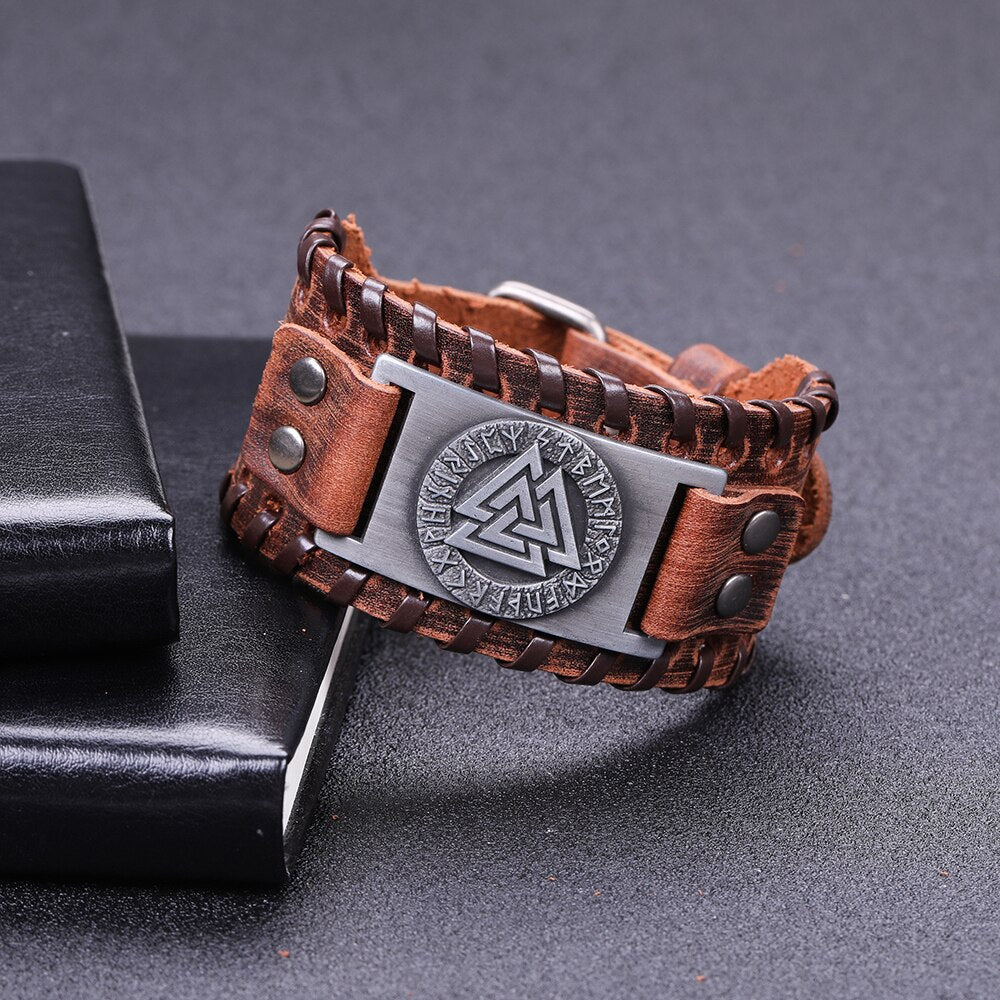 Bracelet viking - Valknut nordic - 200000146