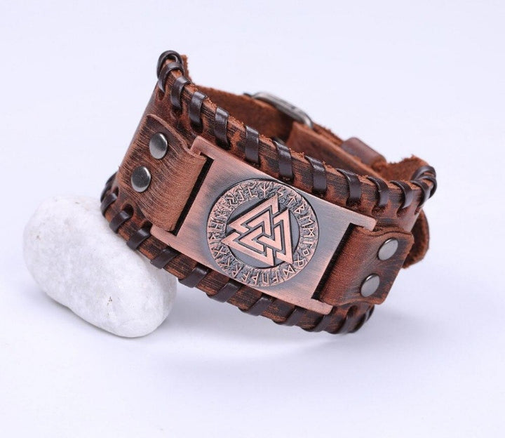 Bracelet viking - Valknut nordic - 200000146