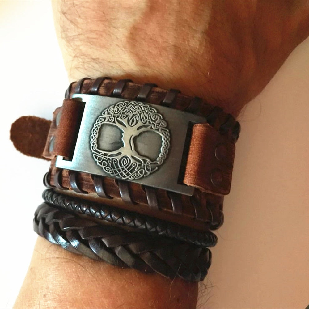 Bracelet viking -yggdrasil - 200000146