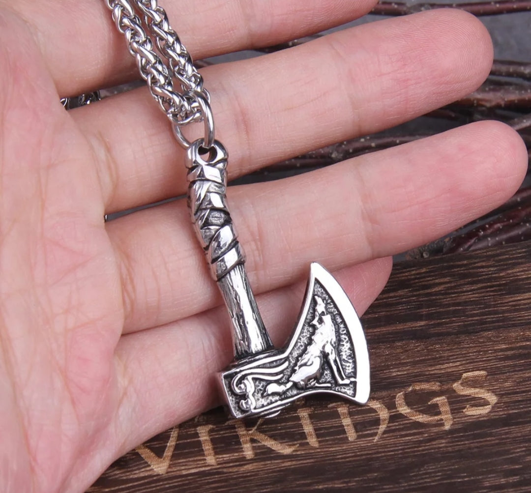 Collier viking - torvi en acier inoxydable