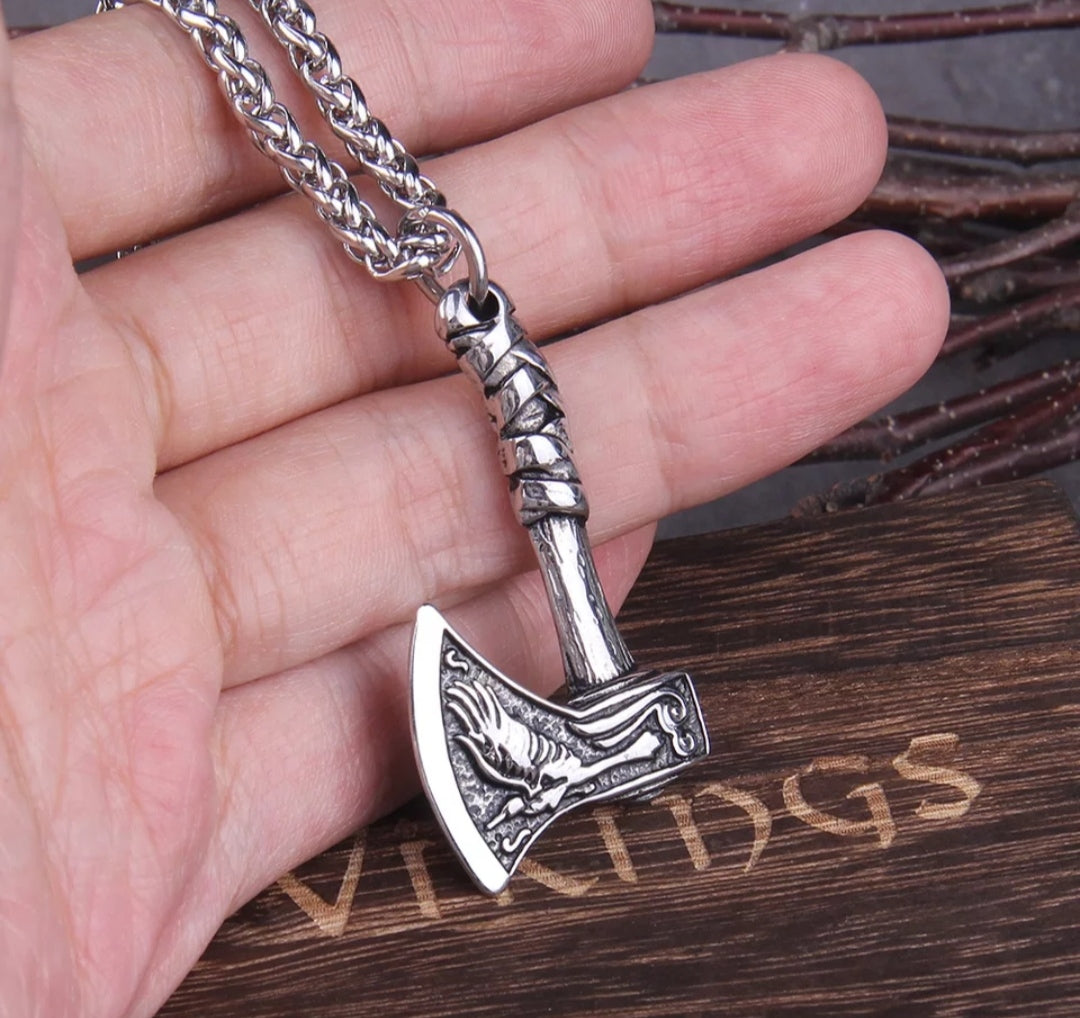 Collier viking - torvi en acier inoxydable