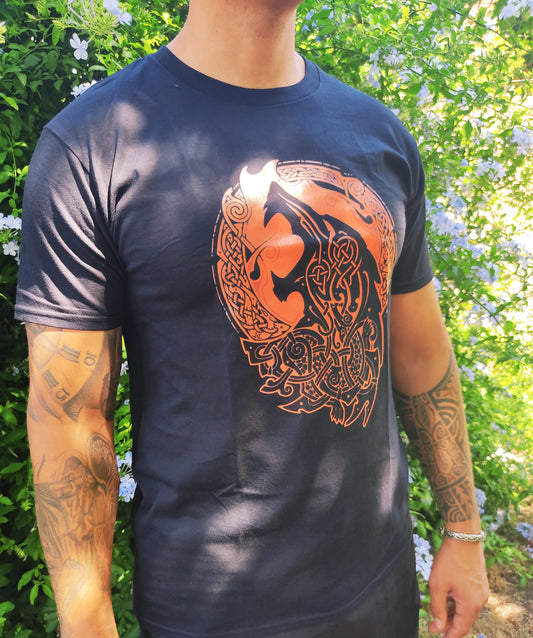 T-shirt viking - fenrir